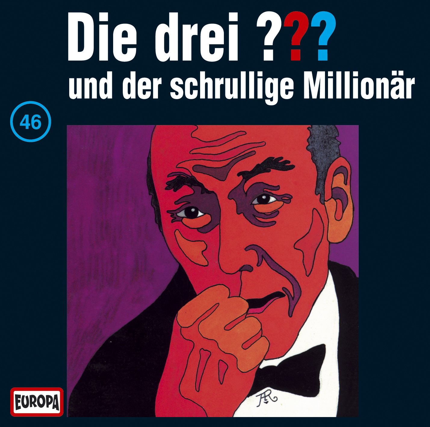 Cover von Die drei Fragezeichen - 046 und der schrullige Millionär